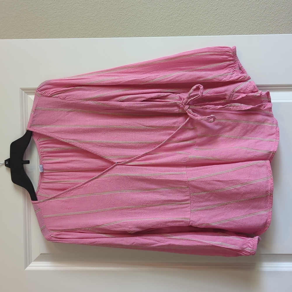 3/4 length Wrap Top